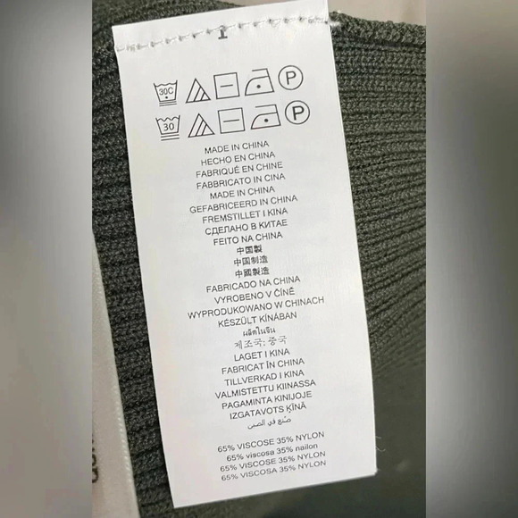 Michael Kors Knit Ribbed Short Sleeve Lace-up‎ Bodycon GREEN Mini Dress Med NWT - Picture 7 of 8